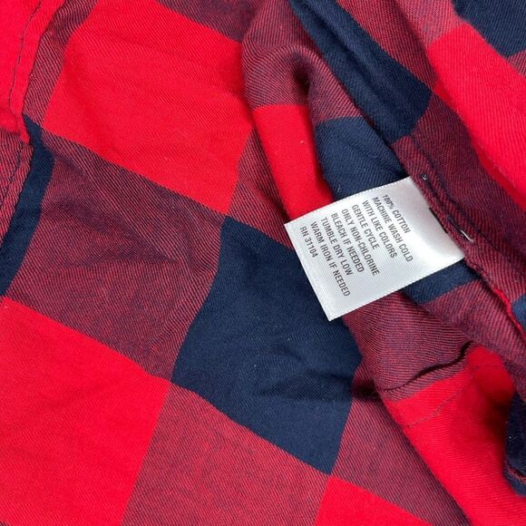 Crown & Ivy Buffalo Plaid Flannel Size XL (juniors) - Picture 7 of 8